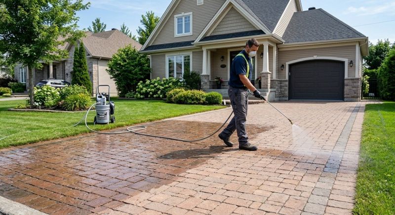 Paver Driveway Sealing in Kansas City, KS