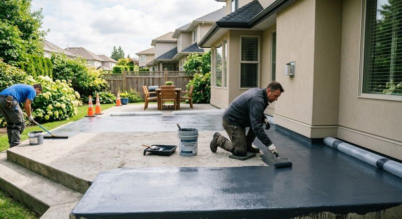 Pool Patio Sealing in Gig Harbor, WA
