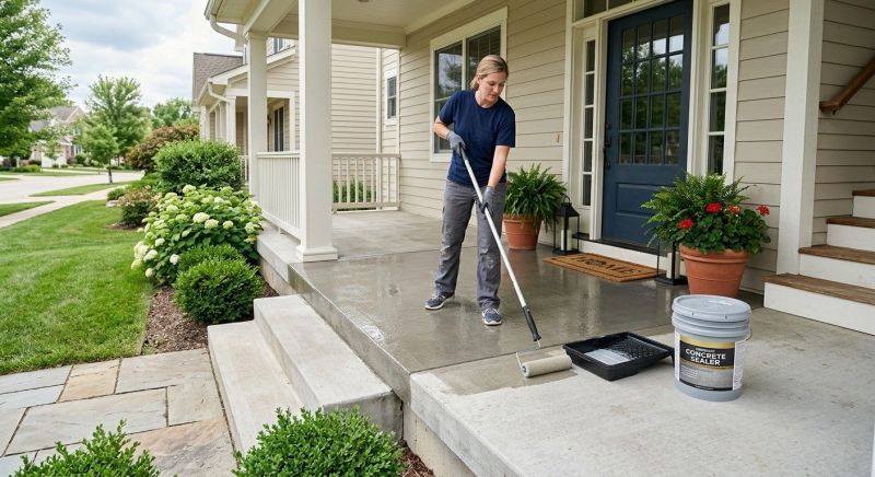 Sidewalk Concrete Sealing in Redmond, WA